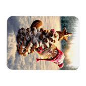 Chipmunk met een pijnkanonboom magneet (Horizontaal)