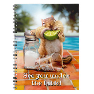 Chipmunk met Limoen Notitieboek
