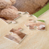 Chipmunk met pinda's legpuzzel (Zijkant)