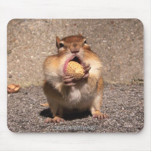 Chipmunk - Mousepad Muismat (Voorkant)