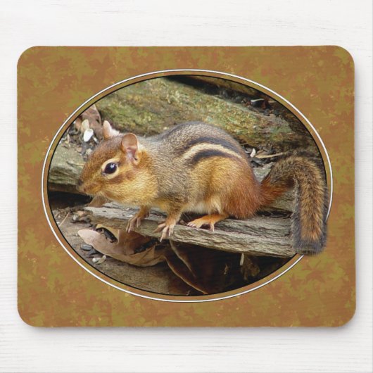 Chipmunk Mousepad Muismat (Voorkant)