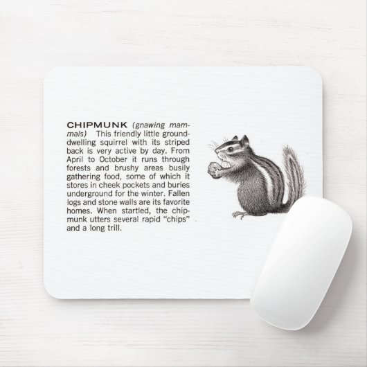 chipmunk muismat (Met muis)