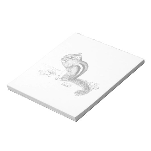 Chipmunk Notitieblok (Linkerzijde)