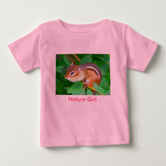 Chipmunk onsie, Natuur Girl (Voorkant)
