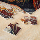 Chipmunk op de rotsen 500 Piece Puzzel Legpuzzel (Zijkant)