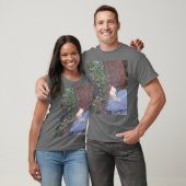 Chipmunk op een boomkraan t-shirt (Unisex)