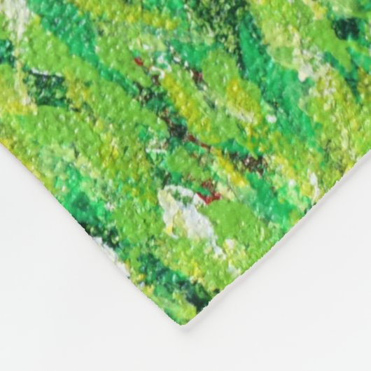 Chipmunk Painting Fleece Deken (Hoek)