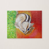 Chipmunk Painting Legpuzzel (Horizontaal)