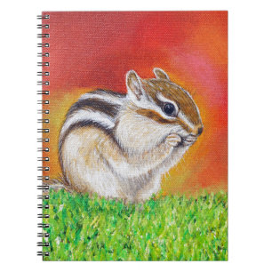 Chipmunk Painting Notitieboek