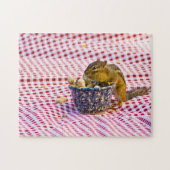 Chipmunk Picnic Legpuzzel (Horizontaal)