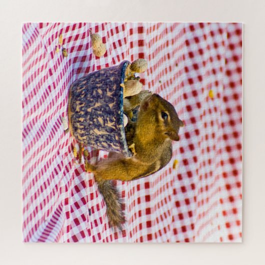Chipmunk Picnic Legpuzzel (Horizontaal)