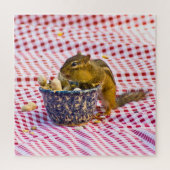Chipmunk Picnic Legpuzzel (Verticaal)