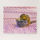 Chipmunk Picnic Legpuzzel (Horizontaal)