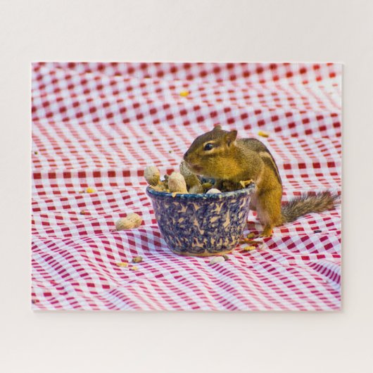 Chipmunk Picnic Legpuzzel (Horizontaal)
