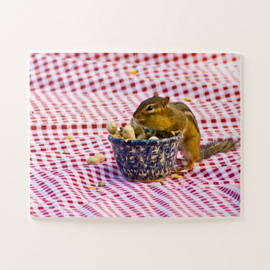 Chipmunk Picnic Legpuzzel (Horizontaal)