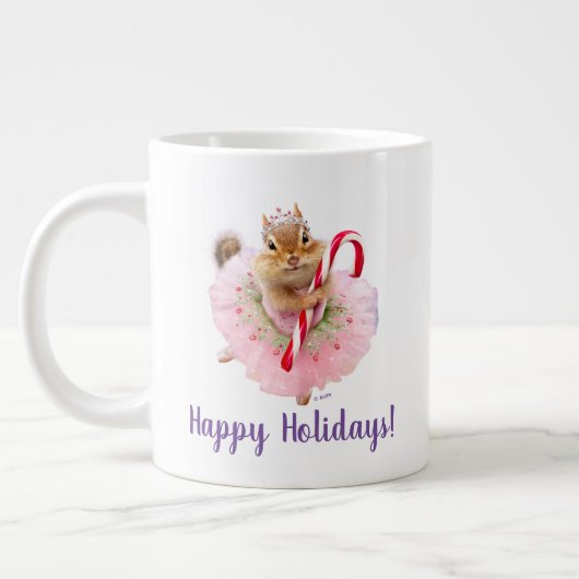 Chipmunk Plum Fairy Grote Koffiekop (Links)