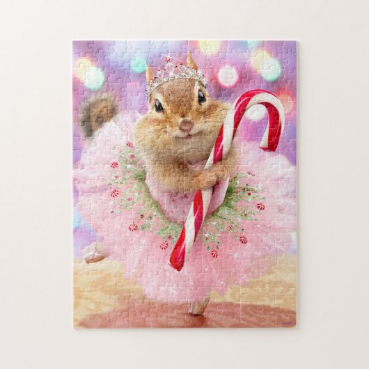 Chipmunk Plum Fairy Legpuzzel (Verticaal)