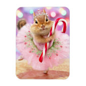Chipmunk Plum Fairy Magneet (Verticaal)