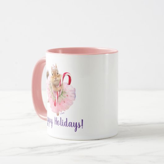 Chipmunk Plum Fairy Mok (Voorkant links)