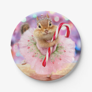 Chipmunk Plum Fairy Papieren Bordje