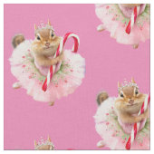 Chipmunk Plum Fairy Stof (Close Up)