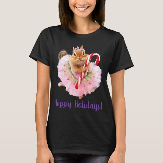 Chipmunk Plum Fairy T-shirt (Voorkant)