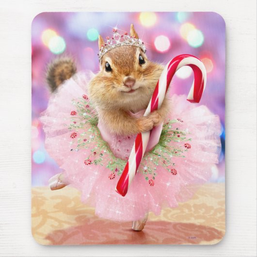 Chipmunk Plum Fee Muismat (Voorkant)
