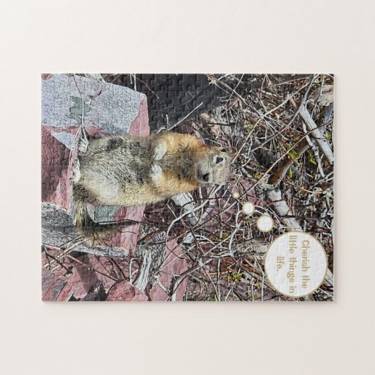Chipmunk Puzzel Legpuzzel (Horizontaal)