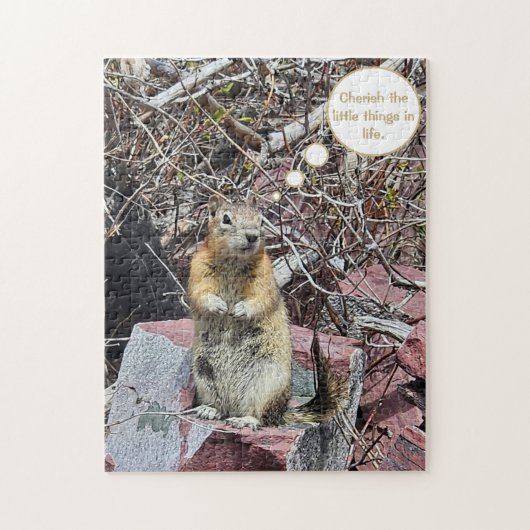 Chipmunk Puzzel Legpuzzel (Verticaal)