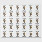 Chipmunk Rodent Funny Cadeaupapier (Vlak)