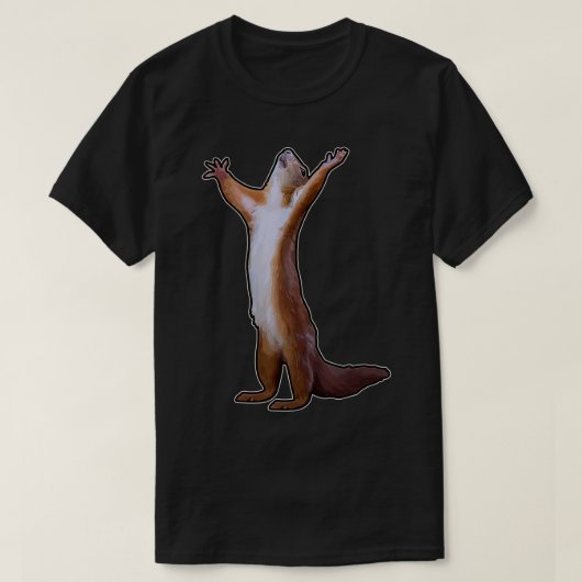 chipmunk rodent squirrel forest animals squirrel t-shirt (Design voorkant)