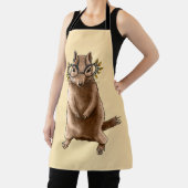 Chipmunk schattig knaagdier hippie schort (Insitu)