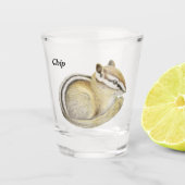 Chipmunk Shot Glas (Voorkant)