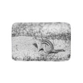 Chipmunk Sketch Badmat (Voorkant)
