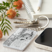 Chipmunk Sketch Sleutelhanger (Voorkant Rechts)