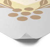  Chipmunk Sketch voor Natuur liefhebbers Poster (Hoek)