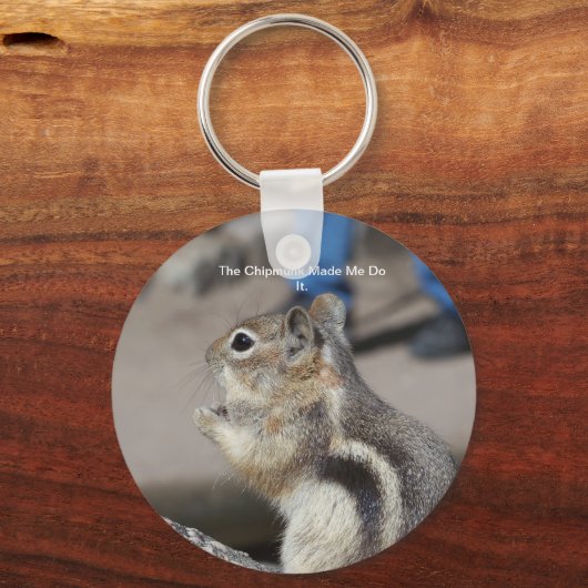 Chipmunk Sleutelhanger (Voorkant)