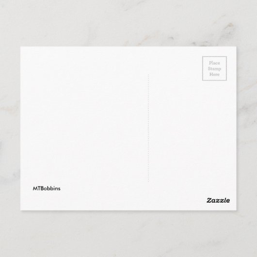 Chipmunk Sluiten Briefkaart (Achterkant)