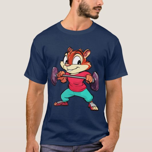 Chipmunk sporttrainer T-shirt (Voorkant)