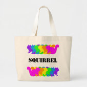 Chipmunk , squirrel , illustration (Colorful) Grote Tote Bag (Voorkant)