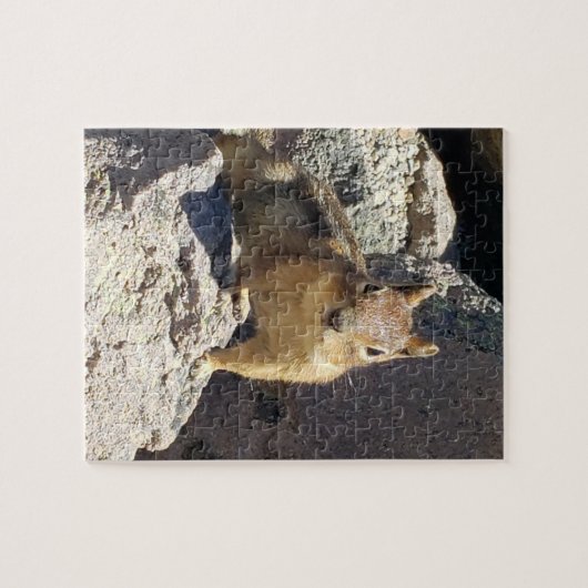 Chipmunk Stare Down Legpuzzel (Horizontaal)