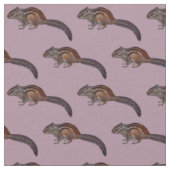 Chipmunk Stof (Roze) (Close Up)