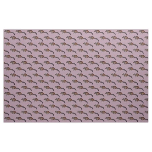 Chipmunk Stof (Roze) (Fat Quarter)