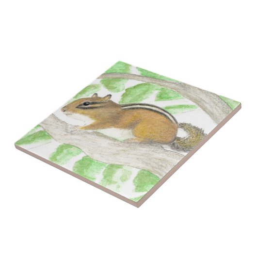 Chipmunk Tegeltje (Zijkant)
