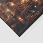 Chipmunk Uitvinder Magische Workshop Decoupage Tissuepapier (Detail)