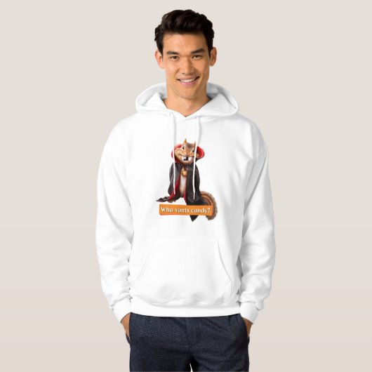 Chipmunk Vampire Hoodie (Voorkant volledig)