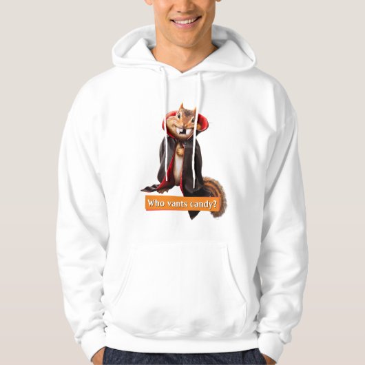 Chipmunk Vampire Hoodie (Voorkant)