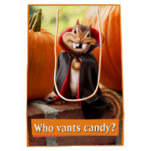 Chipmunk Vampire Medium Cadeauzakje (Achterkant)