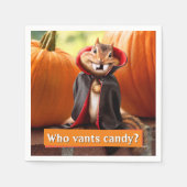Chipmunk Vampire Servet (Voorkant)
