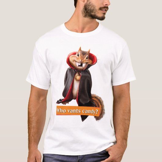 Chipmunk Vampire T-shirt (Voorkant)